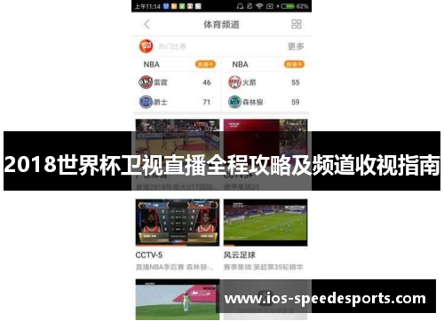 2018世界杯卫视直播全程攻略及频道收视指南 2018世界杯卫视直播全程攻略及频道收视指南